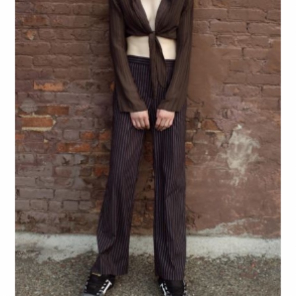 Urban outfitters trouser stripe pant